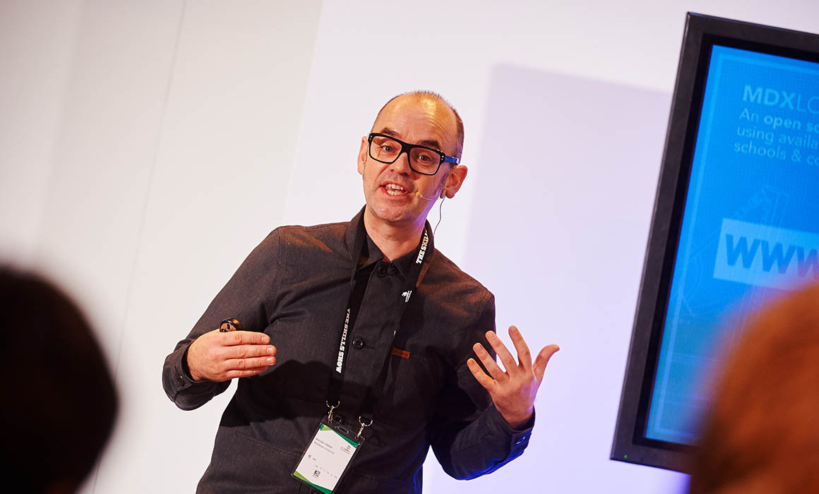 Brendan Walker (Founder Director, Studio Go Go) speaking at The Skills Show 2015.