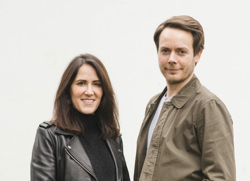 Entrepreneurs Nicolas and Julia Vendramin, founders of new fashion company and website, labelld.com