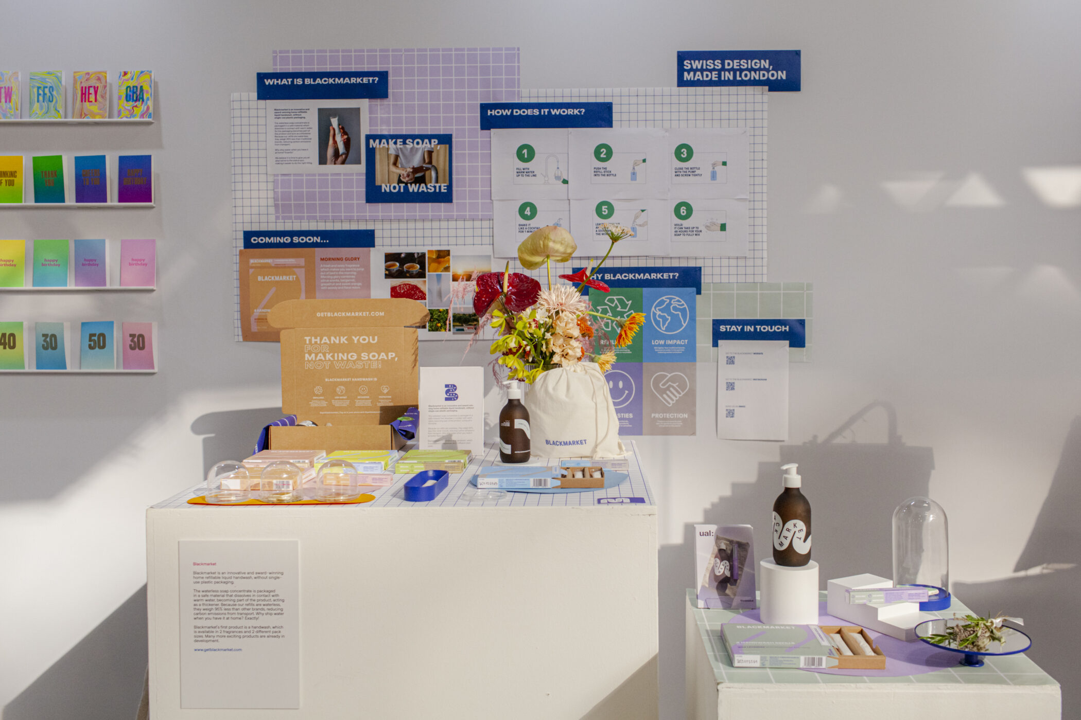Exhibition of Blackmarket products