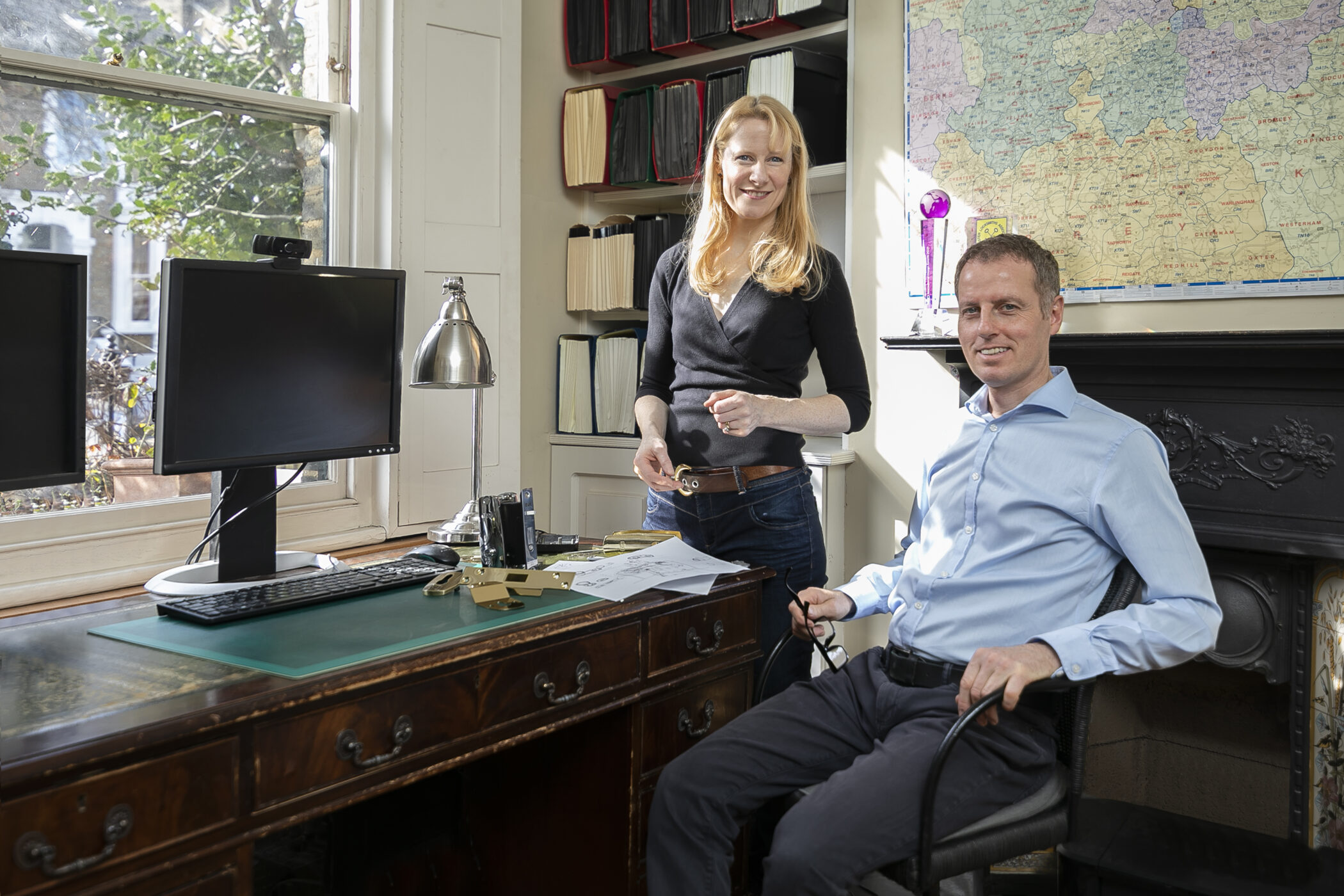 Tim and Hilary from FinFort.